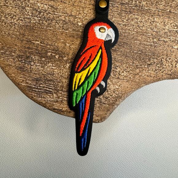 Portland Leather MACAW TASSEL Purse Charm FAST SHIP New - Picture 5 of 5
